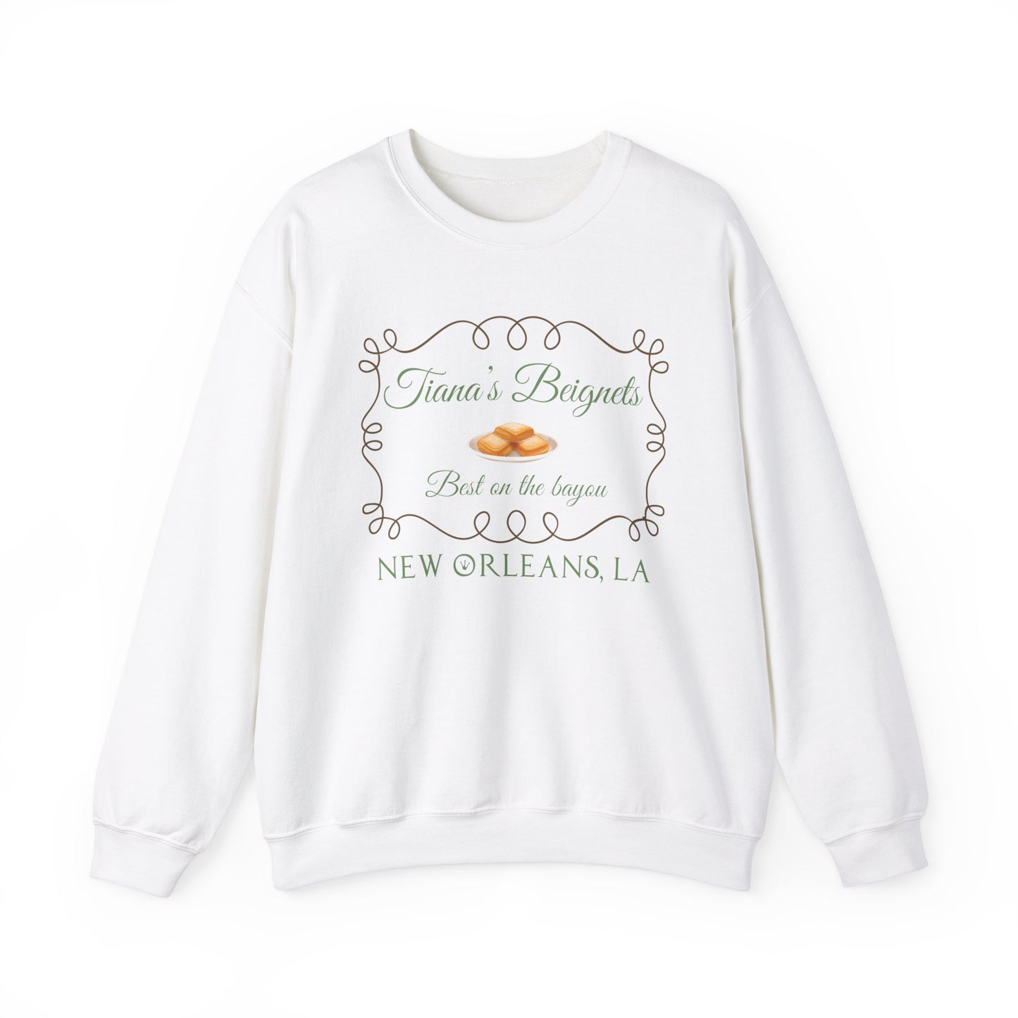 Beignets Sweatshirt / Beignets on the Bayou Sweatshirt