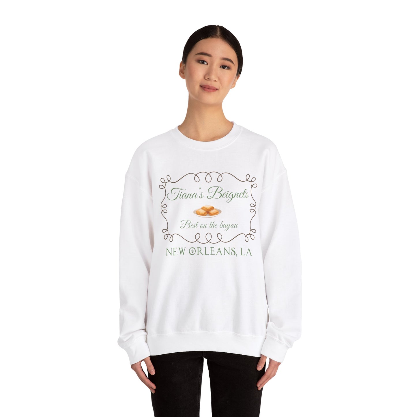 Beignets Sweatshirt / Beignets on the Bayou Sweatshirt