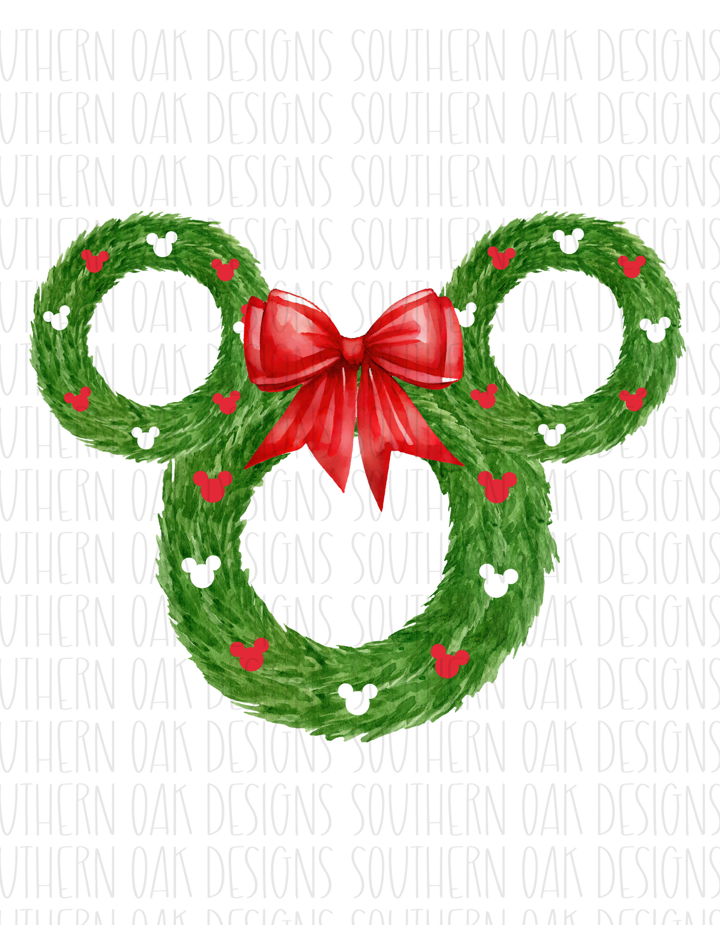 Mickey Inspired Wreath Digital Download