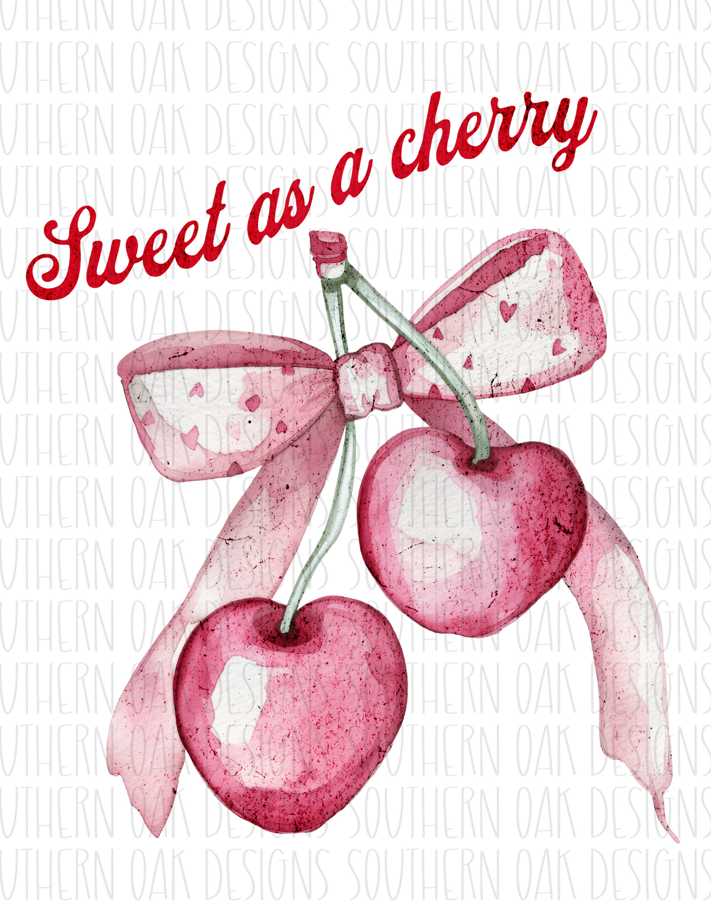 Sweet as a Cherry  Digital Download