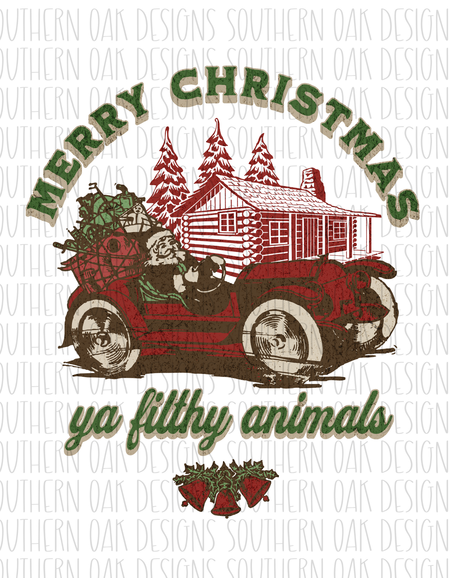 Merry Christmas Ya Filthy Animal Digital Download