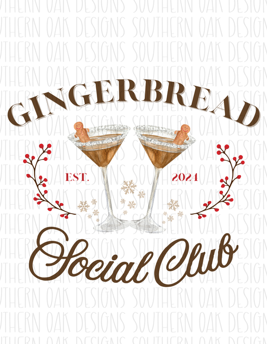 Gingerbread Social Club Digital Download