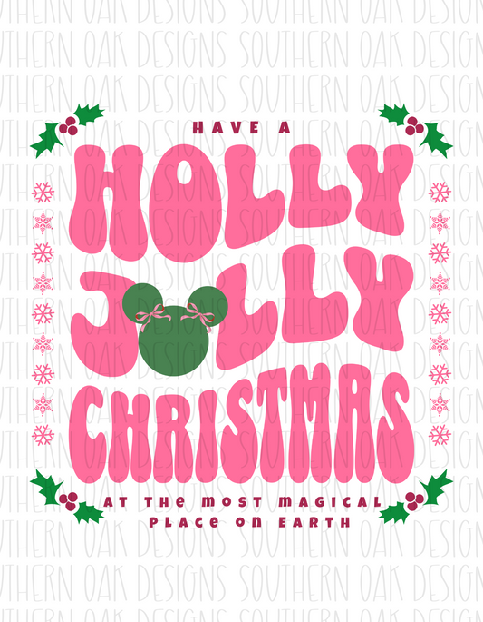 Holly Jolly Magical Christmas Digital Download