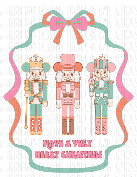 Magical Nutcrackers Bow Frame Digital Download