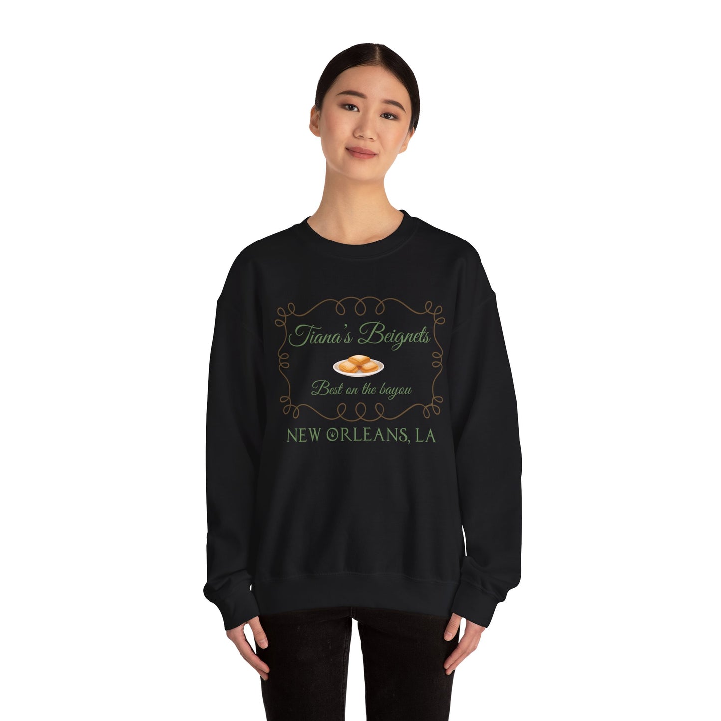 Beignets Sweatshirt / Beignets on the Bayou Sweatshirt