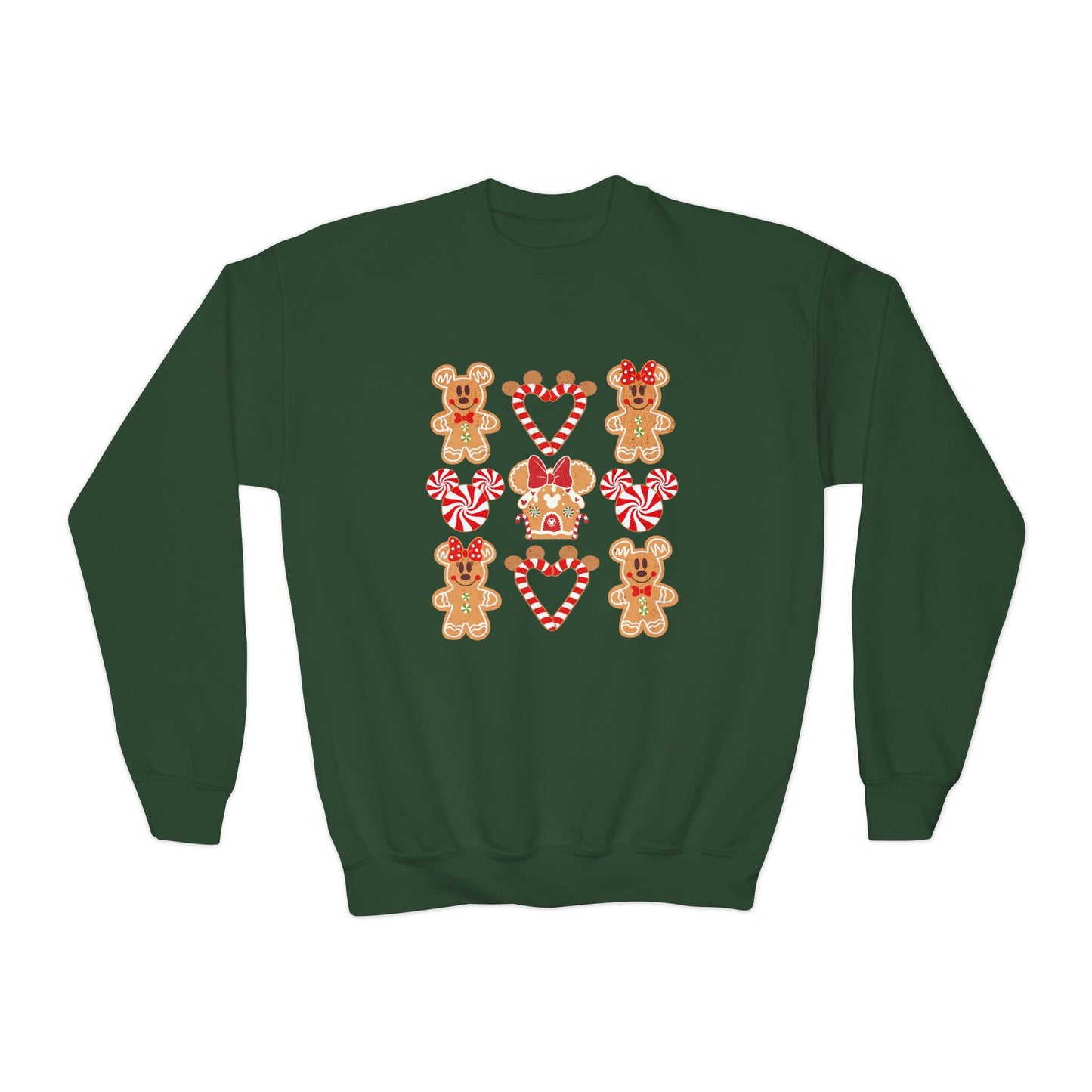 Kids Gingerbread Family Sweatshirt