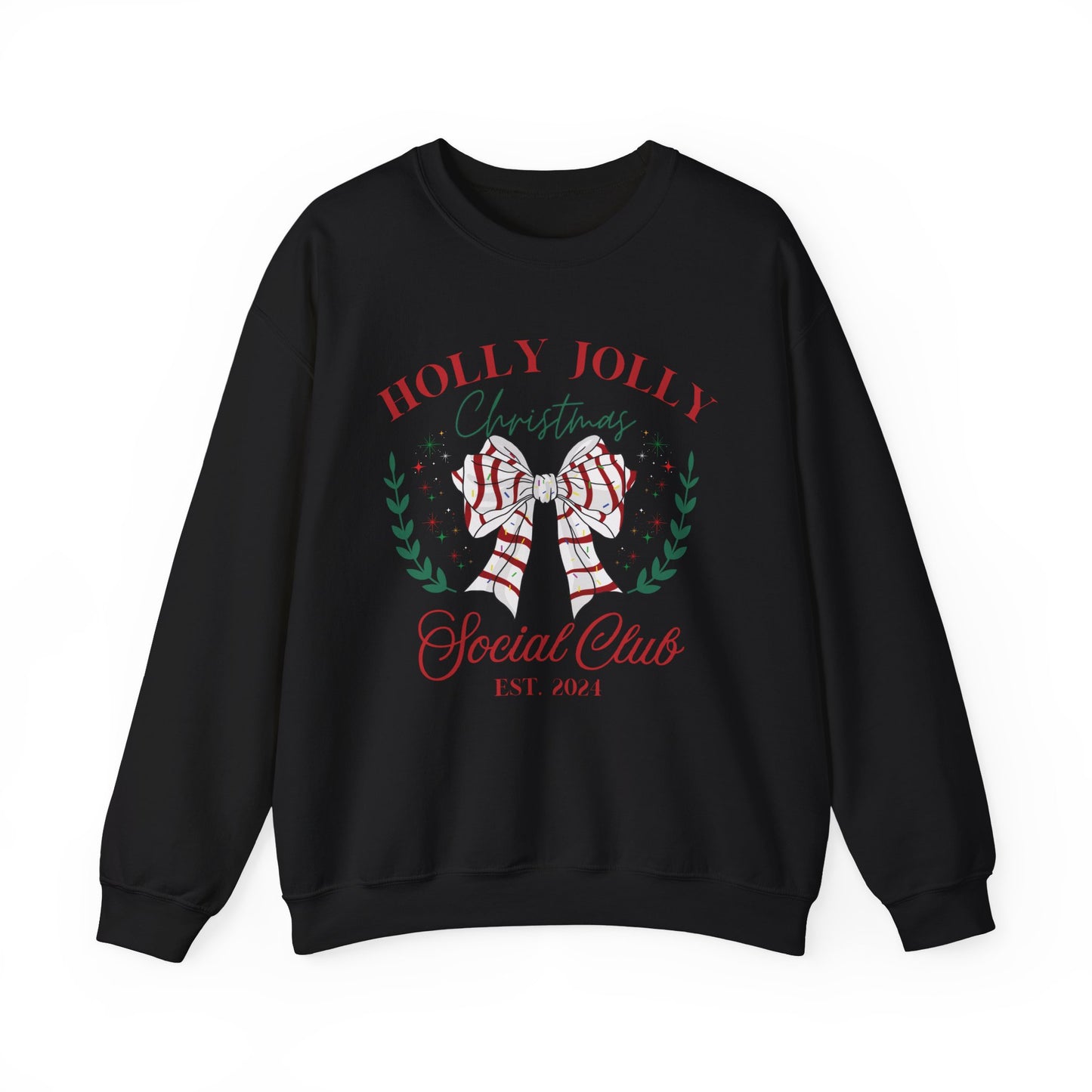 Christmas Cake Bow Sweatshirt