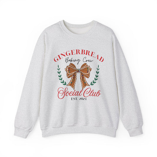 Gingerbread Bow Social Club Sweatshirt