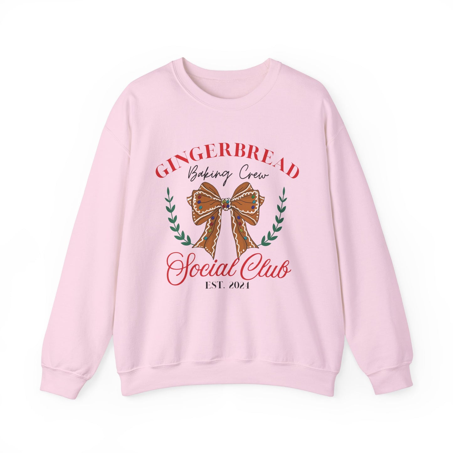 Gingerbread Bow Social Club Sweatshirt