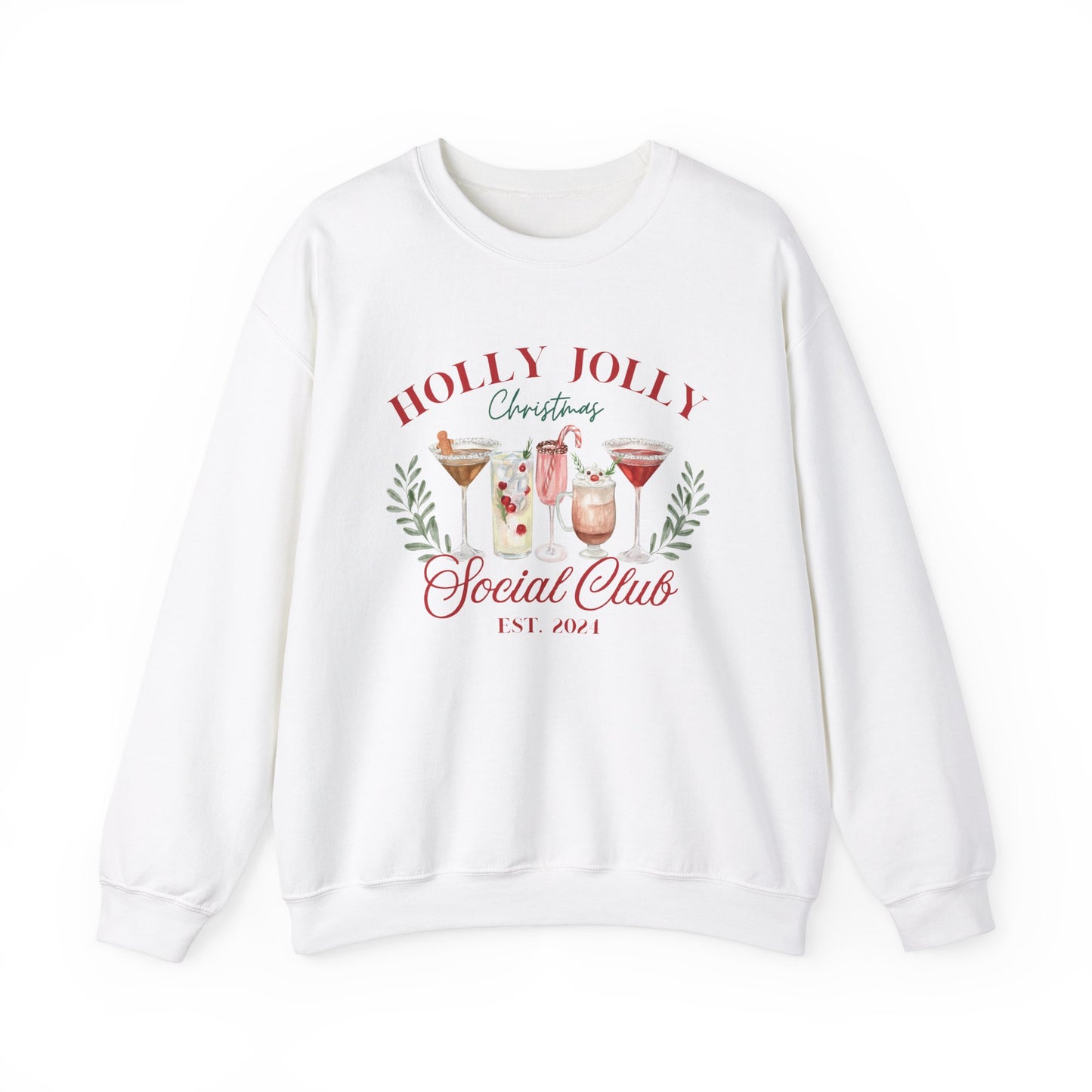 Christmas Martini Social Club Sweatshirt