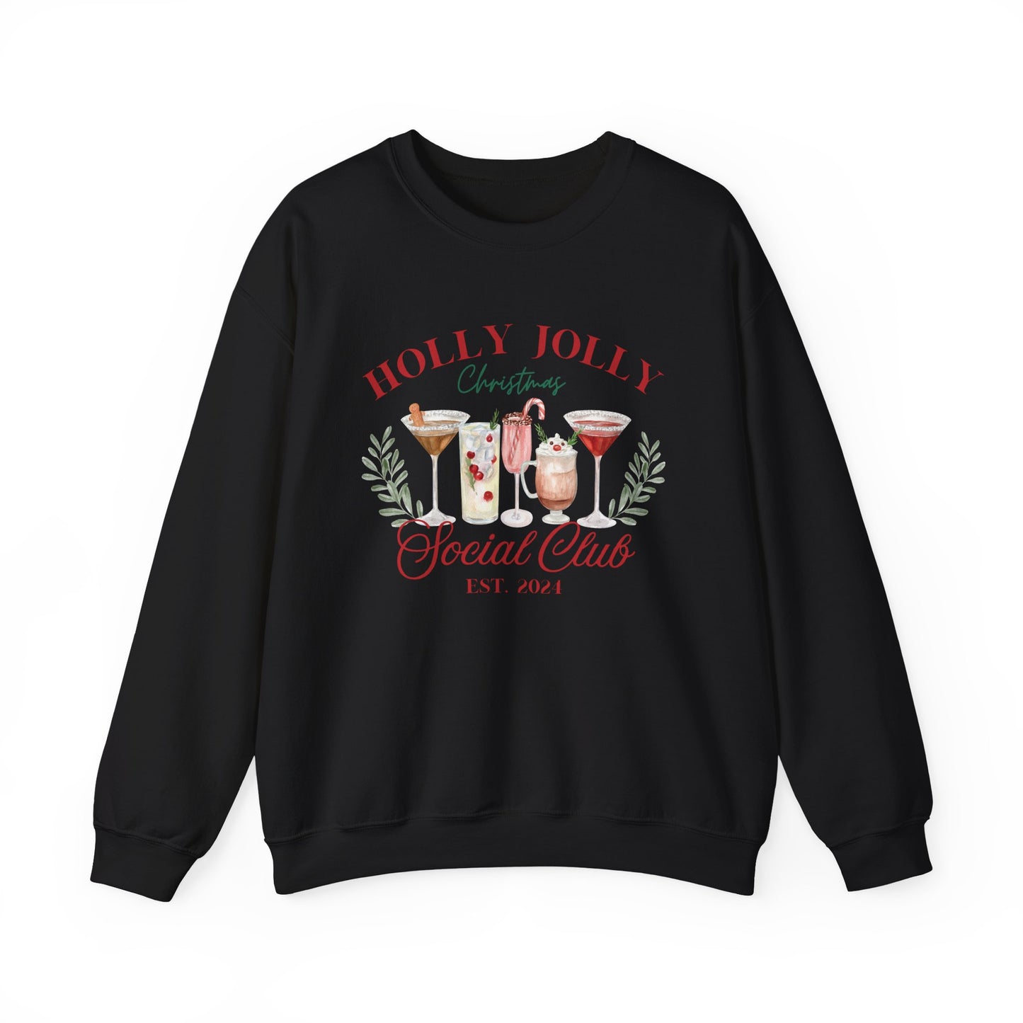 Christmas Martini Social Club Sweatshirt