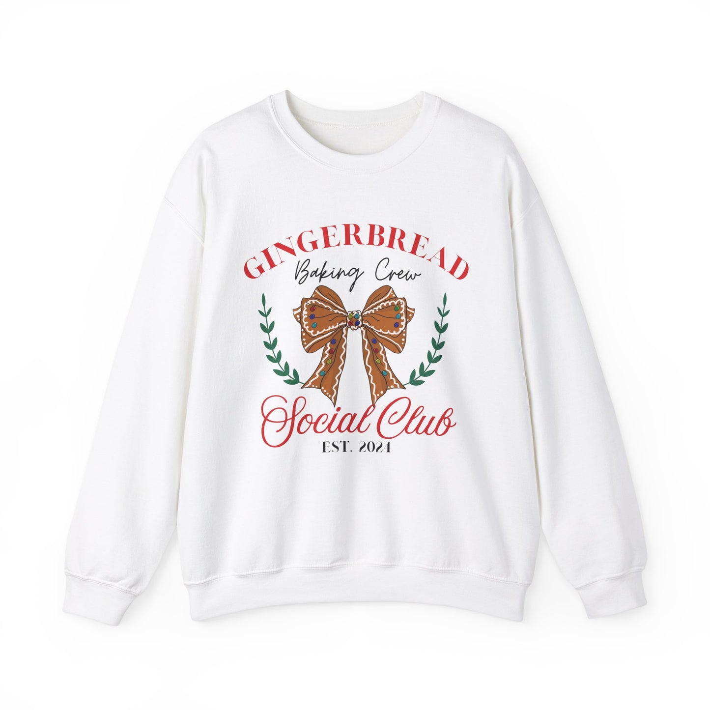 Gingerbread Bow Social Club Sweatshirt