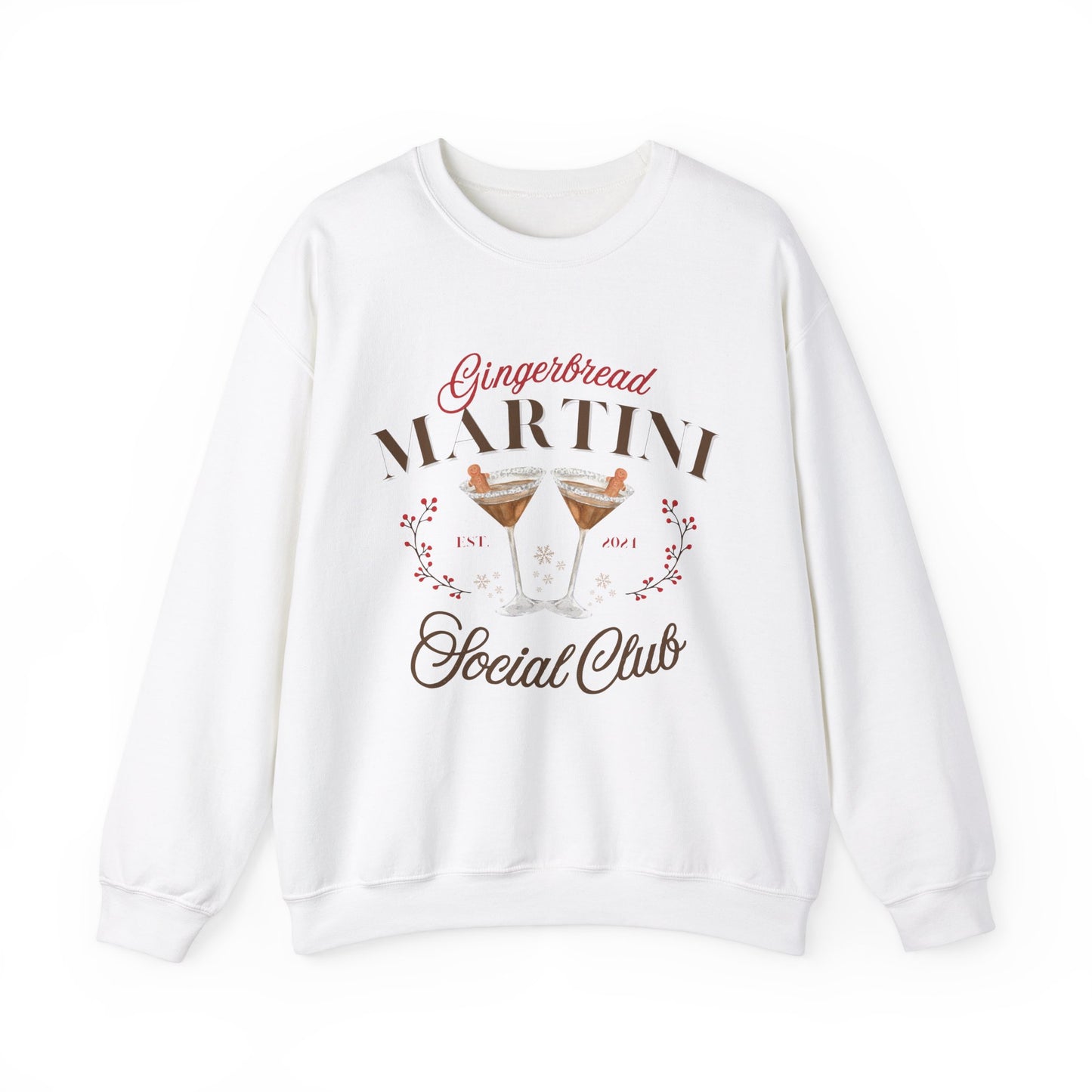 Gingerbread Martini Social Club Sweatshirt