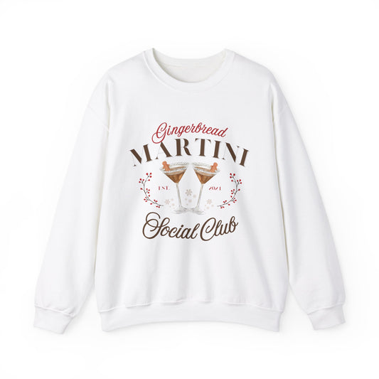 Gingerbread Martini Social Club Sweatshirt