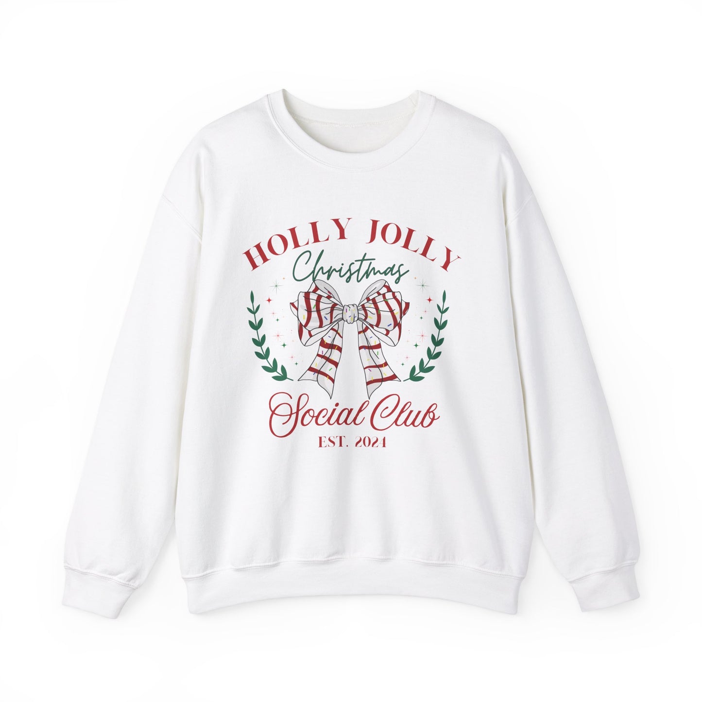 Christmas Cake Bow Sweatshirt