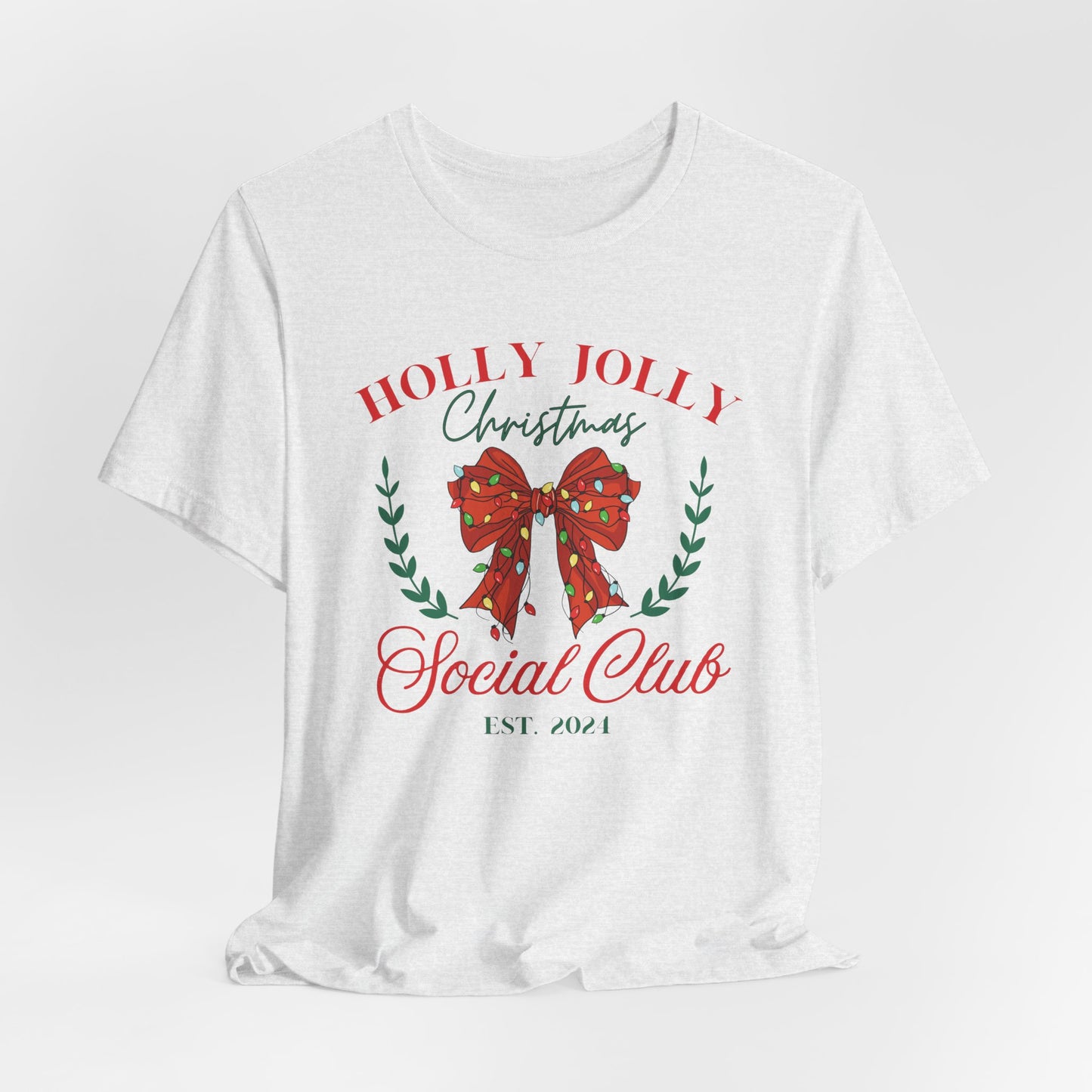 Christmas Lights Bow Shirt