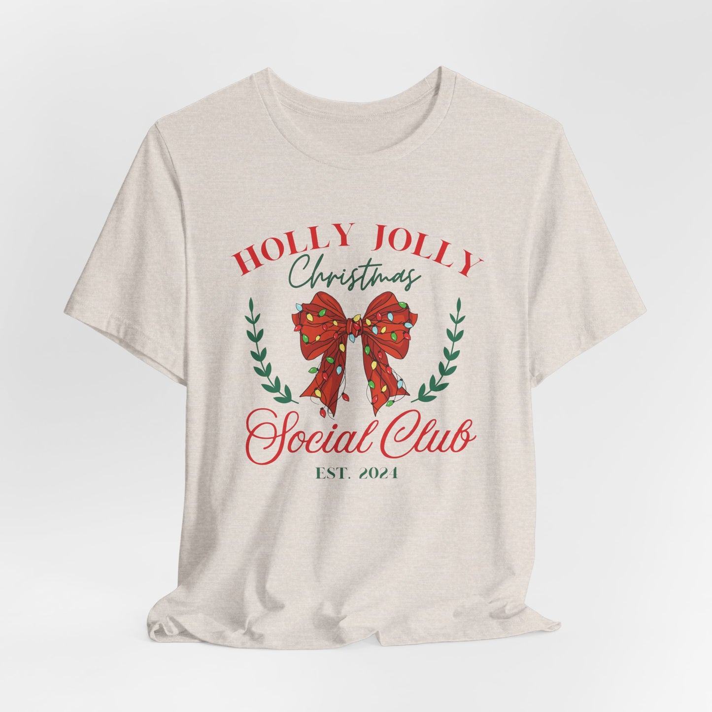 Christmas Lights Bow Shirt