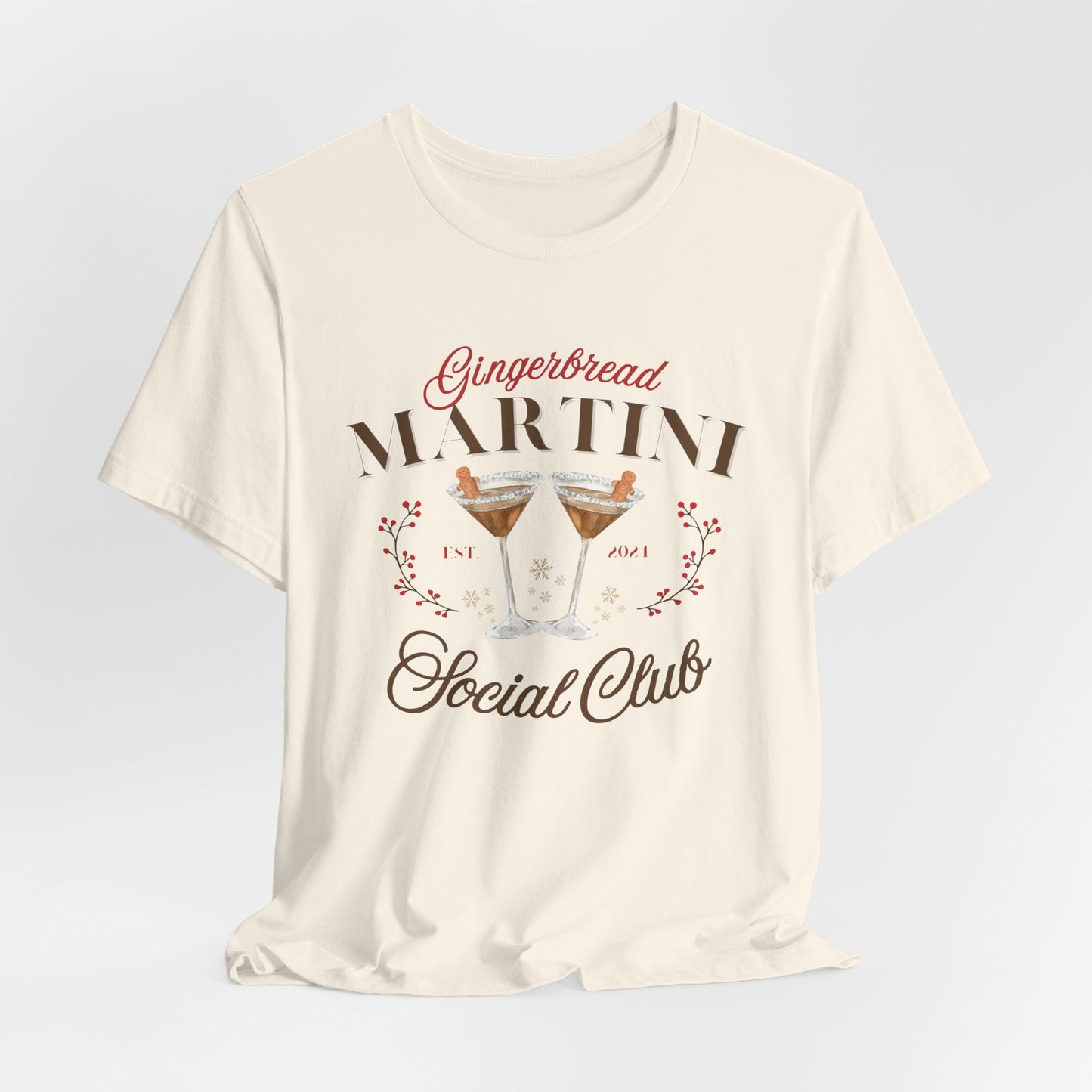 Gingerbread Martini Social Club Shirt