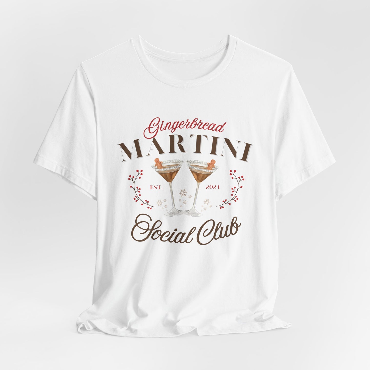 Gingerbread Martini Social Club Shirt