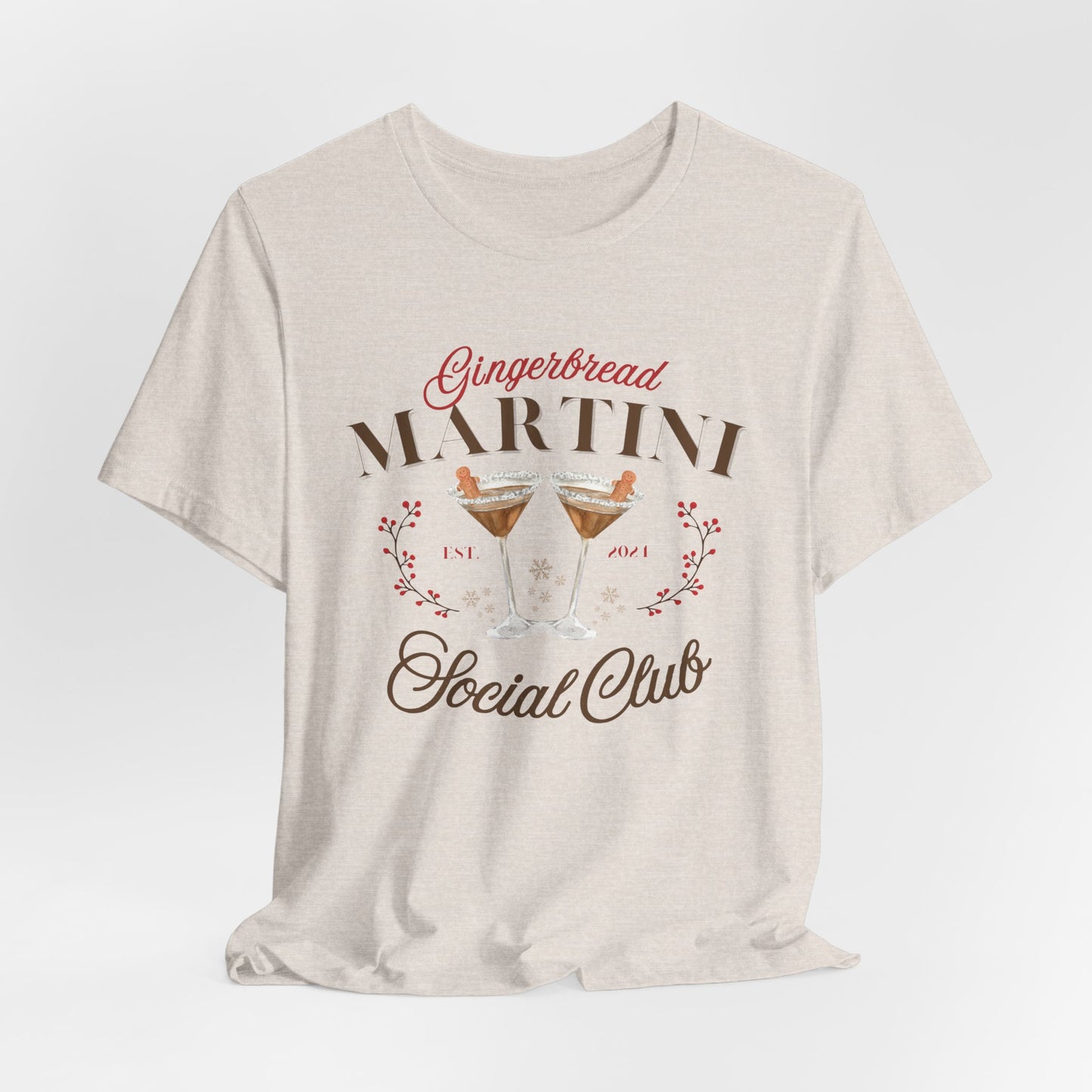 Gingerbread Martini Social Club Shirt