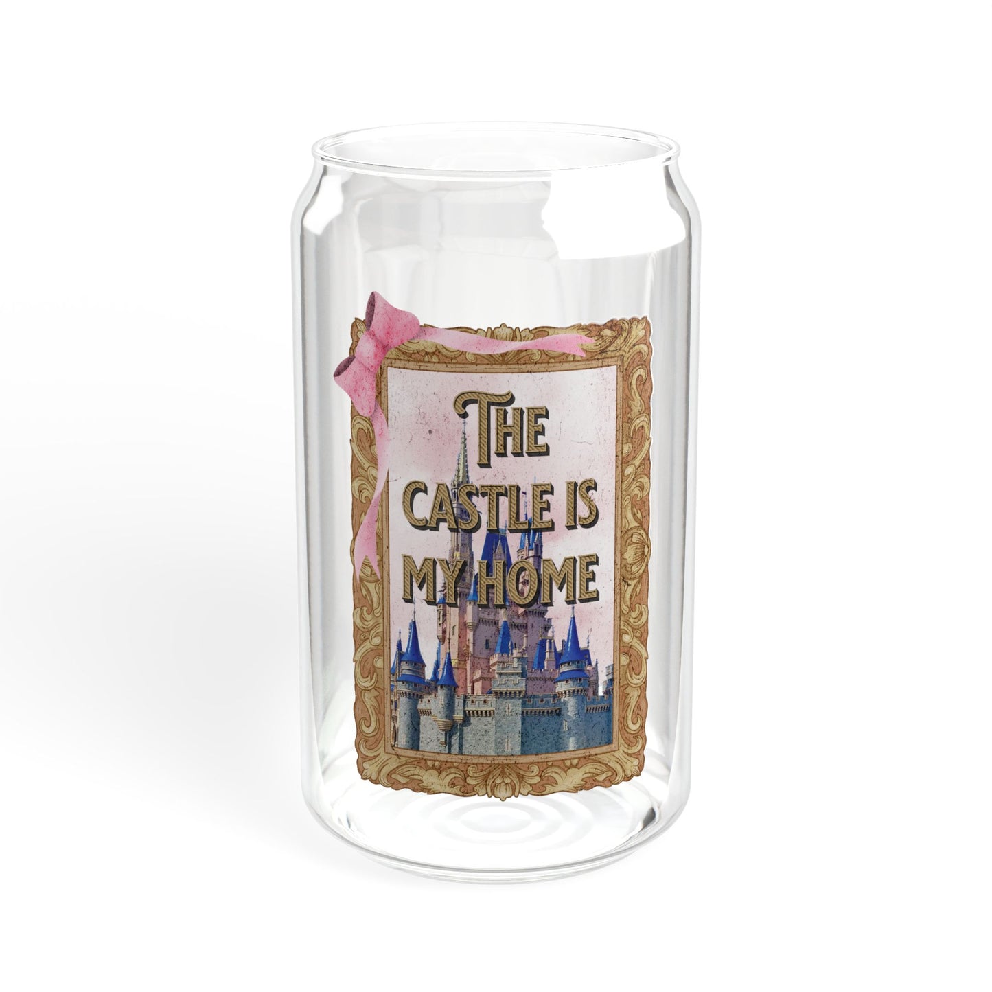 Castle Glass Coffee Cup